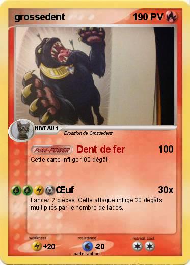 Pokemon grossedent