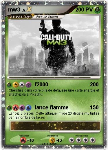 Pokemon mw3