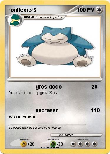 Pokemon ronflex