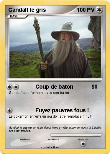 Pokemon Gandalf le gris