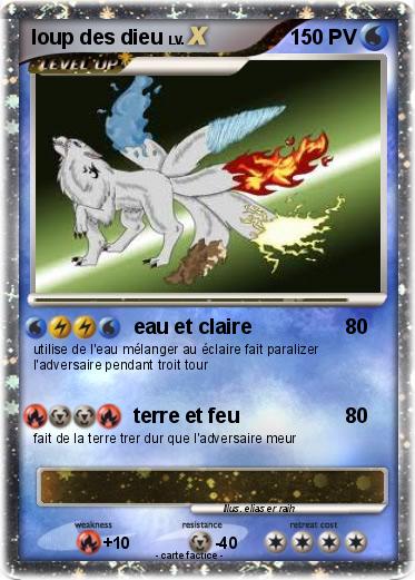 Pokemon loup des dieu