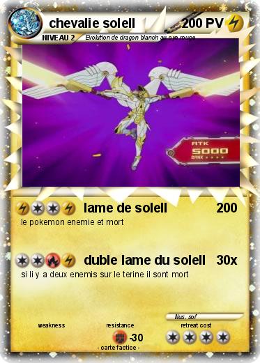 Pokemon chevalie solell