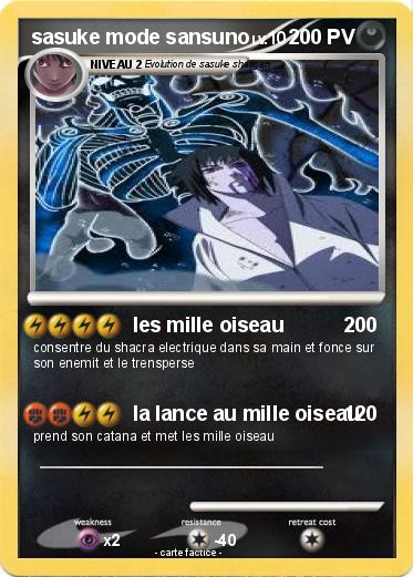 Pokemon sasuke mode sansuno