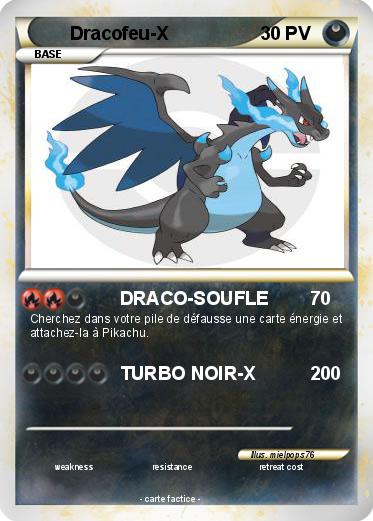 Pokemon Dracofeu-X