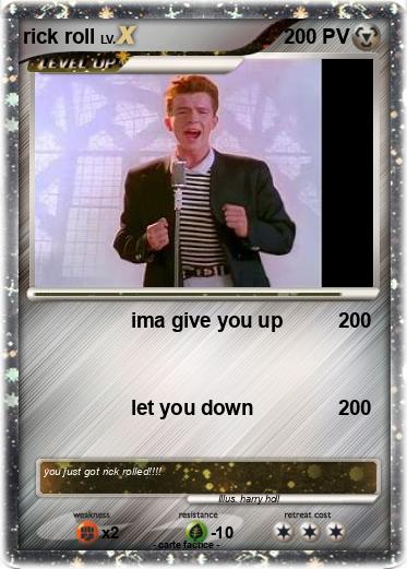 Pokemon rick roll