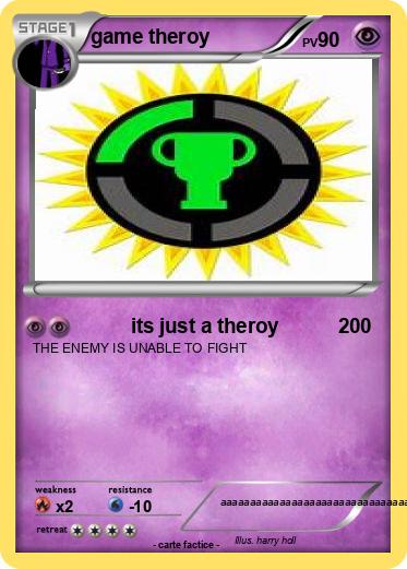 Pokemon game theroy