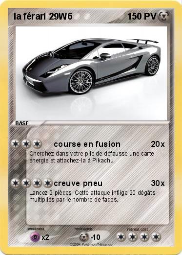Pokemon la férari 29W6