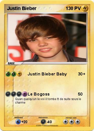 Pokemon Justin Bieber
