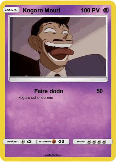 Pokemon Kogoro Mouri