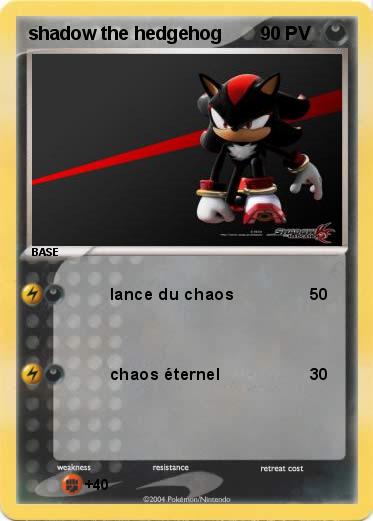 Pokemon shadow the hedgehog