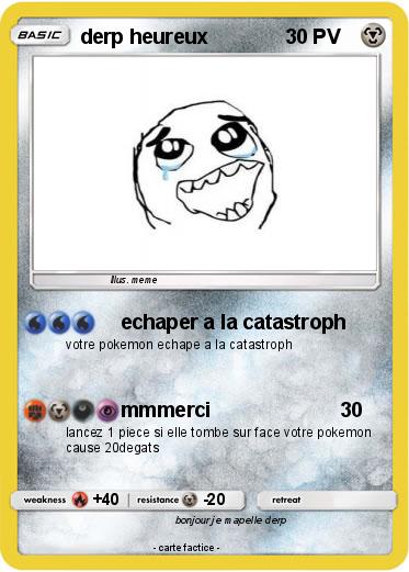 Pokemon derp heureux