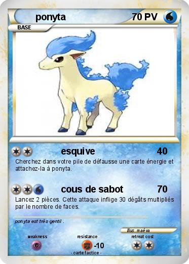 Pokemon ponyta