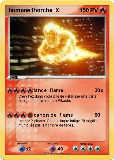 Pokemon humane thorche  X             