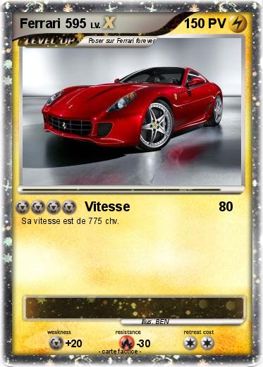 Pokemon Ferrari 595