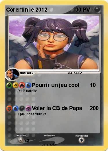 Pokemon Corentin le 2012