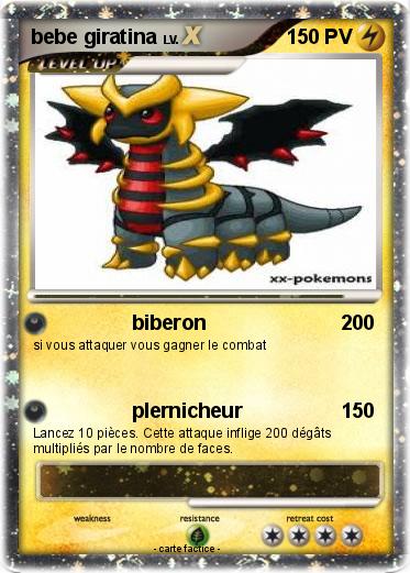 Pokemon bebe giratina