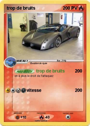 Pokemon trop de bruits