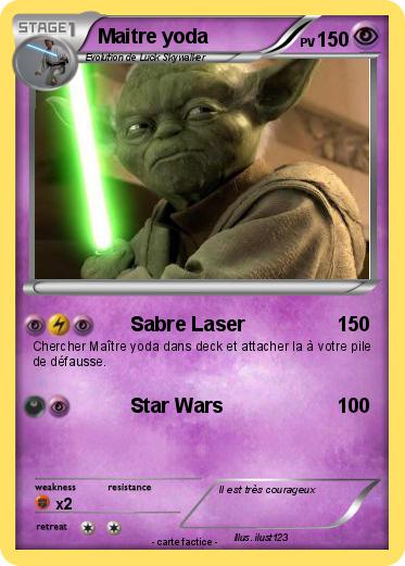 Pokemon Maitre yoda