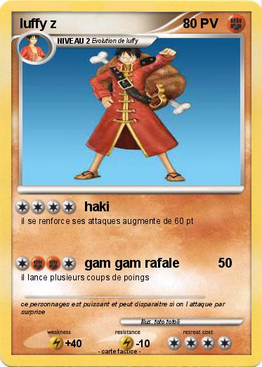 Pokemon luffy z