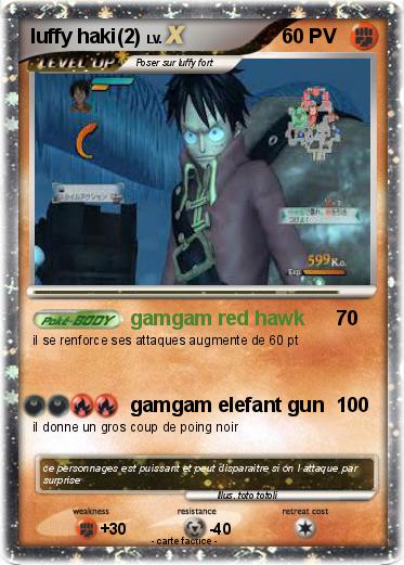 Pokemon luffy haki(2)