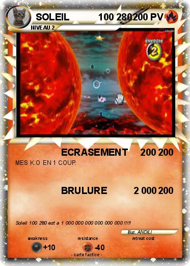 Pokemon SOLEIL           100 280