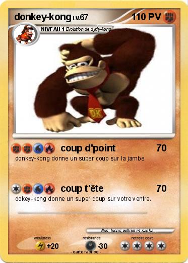 Pokemon donkey-kong
