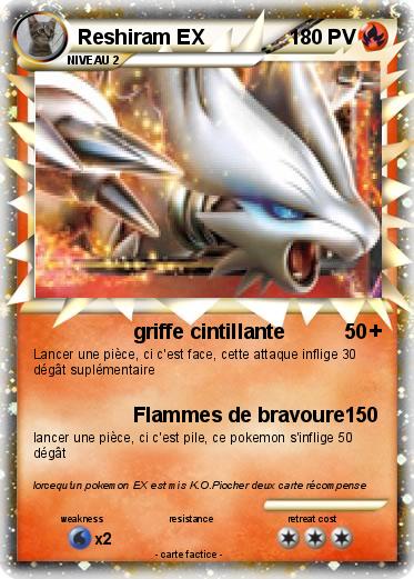 Pokemon Reshiram EX
