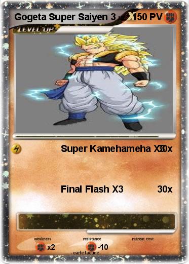 Pokemon Gogeta Super Saiyen 3