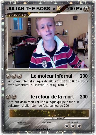 Pokemon JULIAN THE BOSS