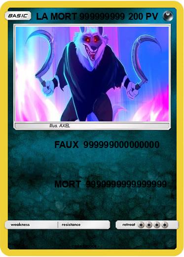 Pokemon LA MORT 999999999