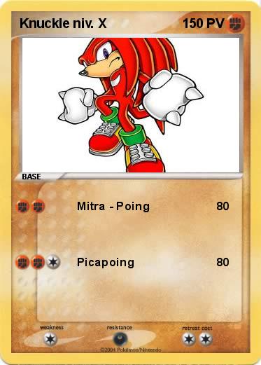 Pokemon Knuckle niv. X