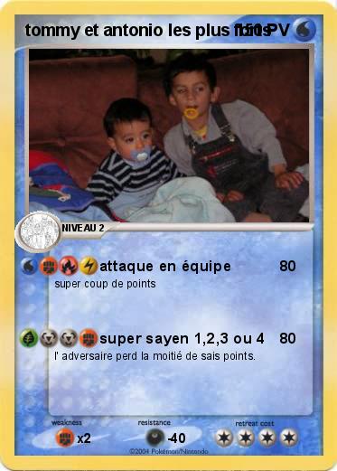 Pokemon tommy et antonio les plus forts 