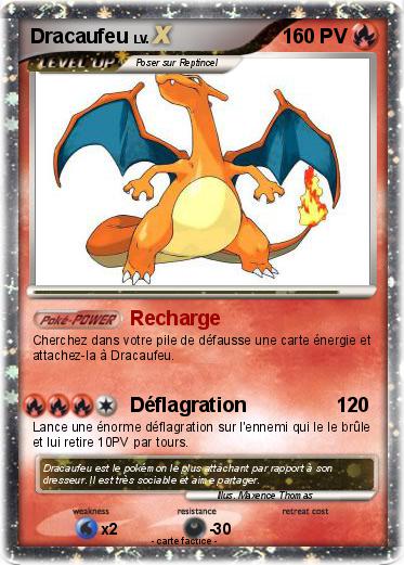 Pokemon Dracaufeu