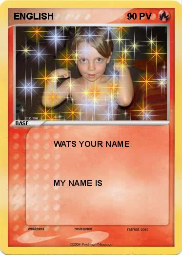 Pokemon ENGLISH