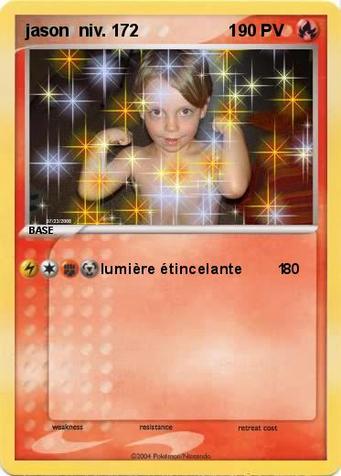 Pokemon jason  niv. 172                   1