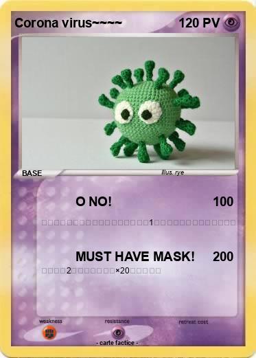 Pokemon Corona virus~~~~