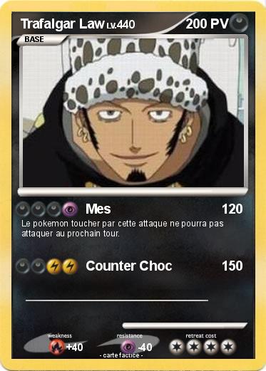 Pokemon Trafalgar Law