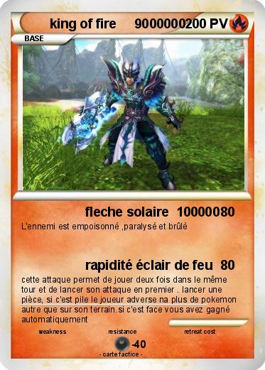 Pokemon king of fire     9000000