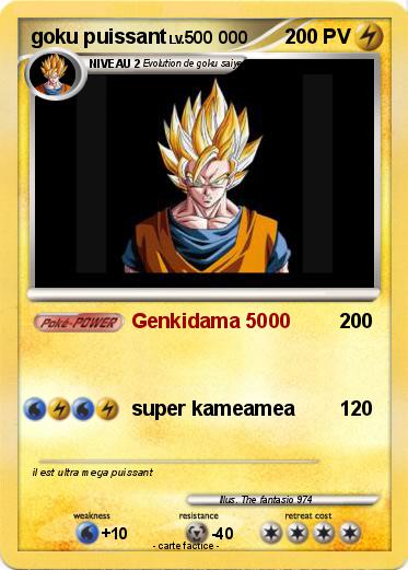 Pokemon goku puissant