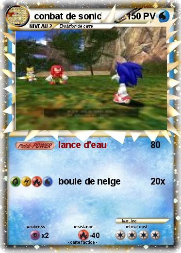 Pokemon conbat de sonic