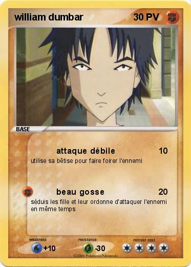 Pokemon william dumbar