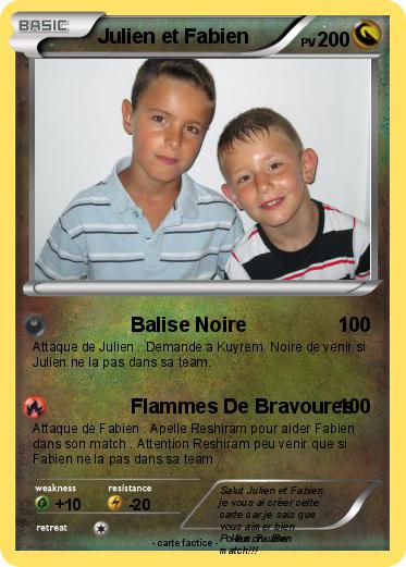 Pokemon Julien et Fabien