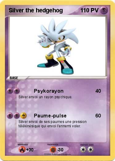 Pokemon Silver the hedgehog