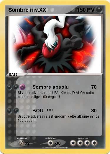 Pokemon Sombre niv.XX