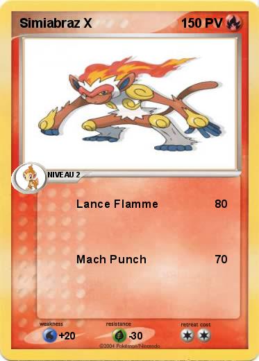 Pokemon Simiabraz X