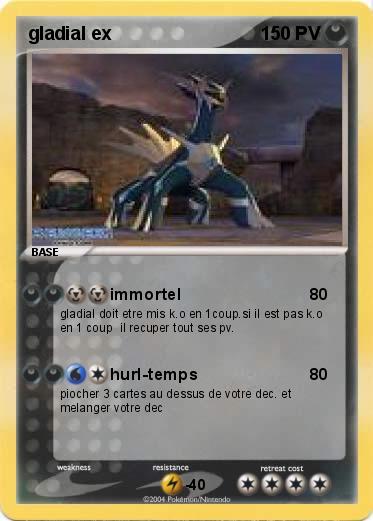 Pokemon gladial ex