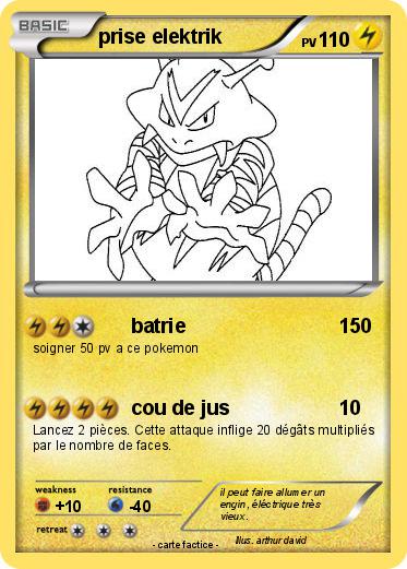 Pokemon prise elektrik