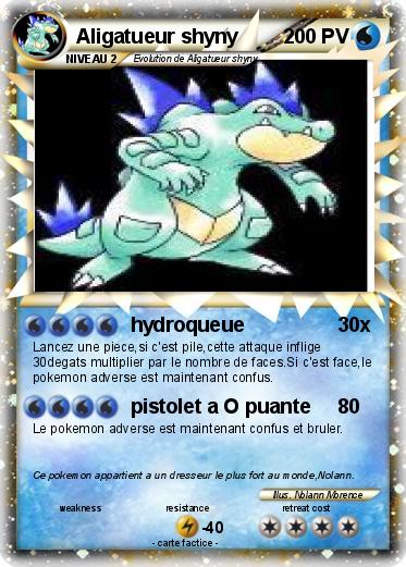 Pokemon Aligatueur shyny