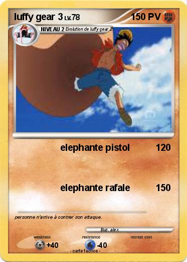 Pokemon luffy gear 3