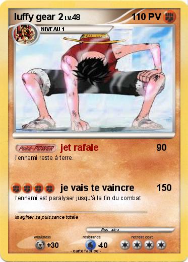 Pokemon luffy gear 2